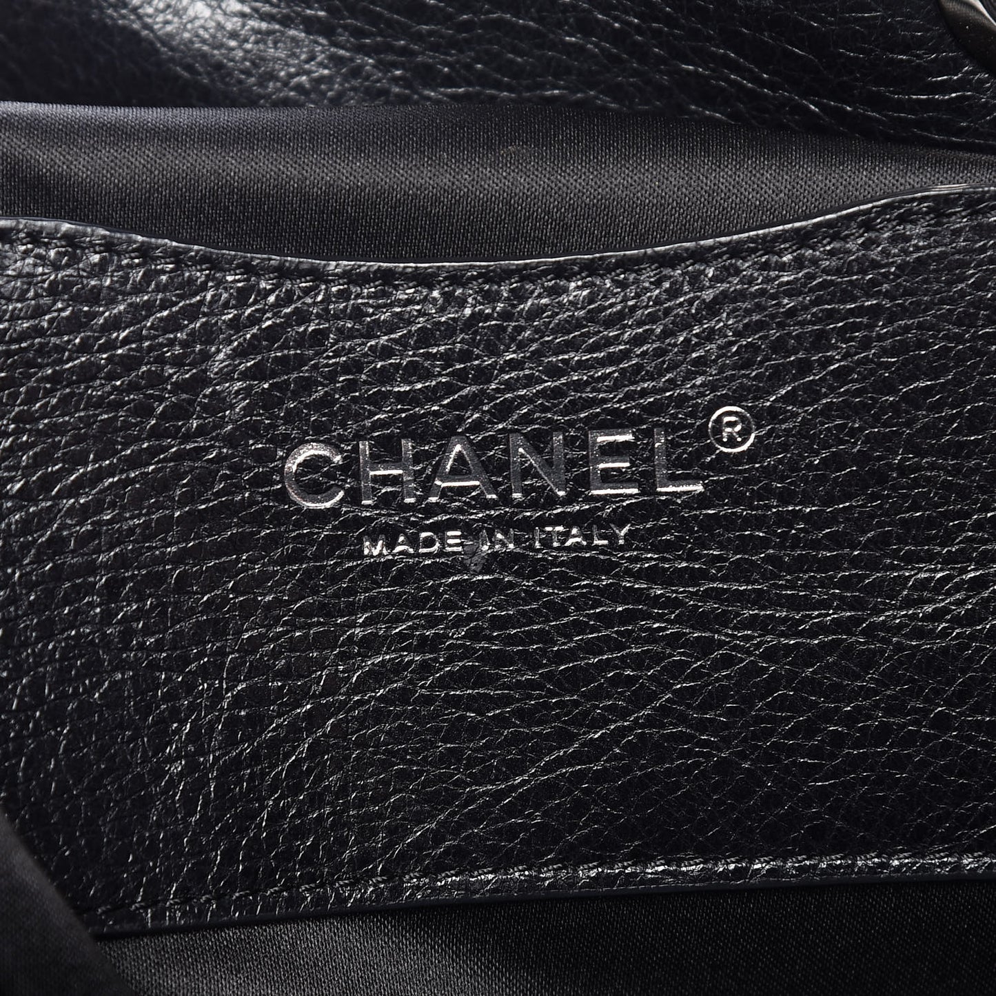 Glazed Calfskin XL On The Road Tote Black