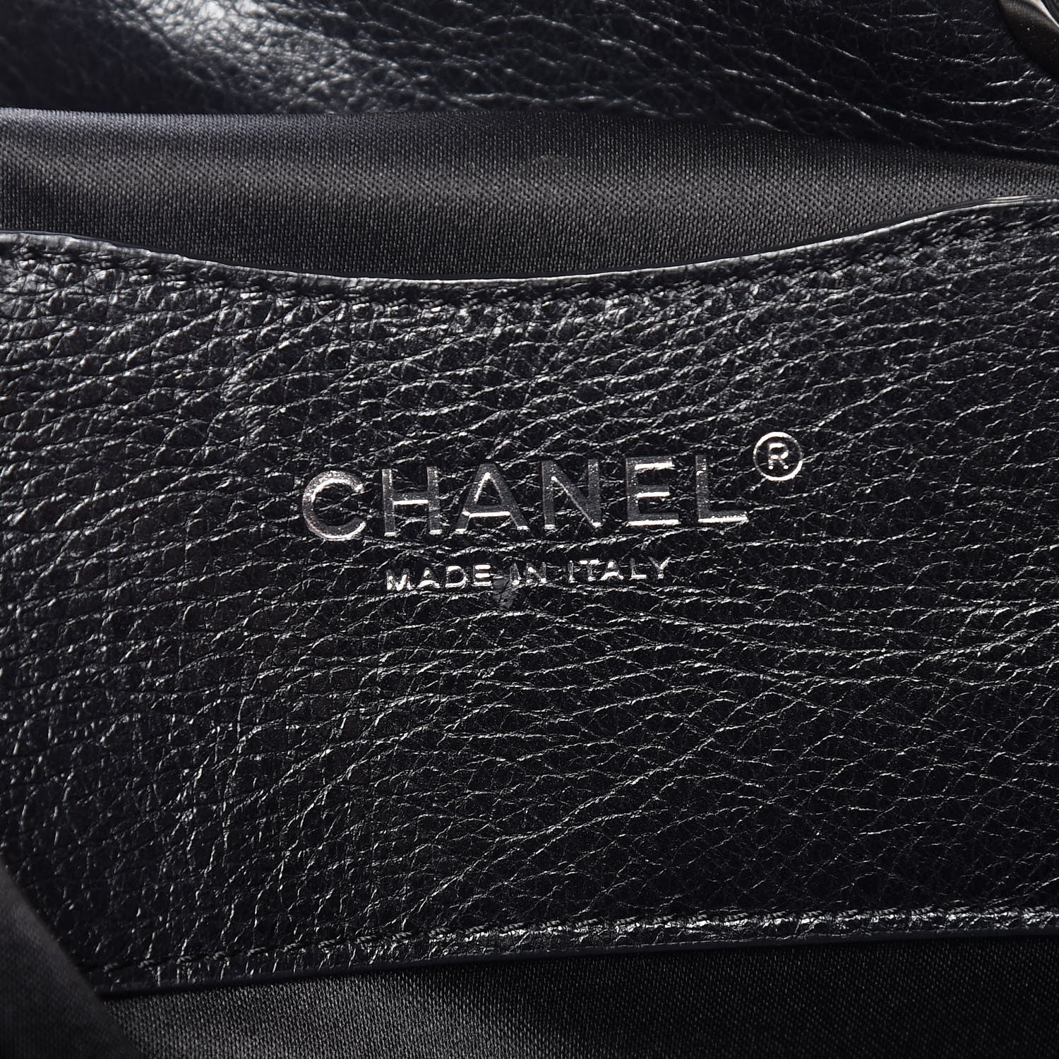 Chanel Glazed Calfskin XL On The Road Tote Black 6 of 9