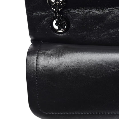 Chanel Aged Calfskin Quilted 2.55 Reissue 225 Flap So Black 11 of 13