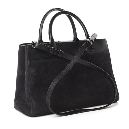 Chanel Grained Calfskin Suede Small Neo Executive Shopper Tote Black 4 of 17