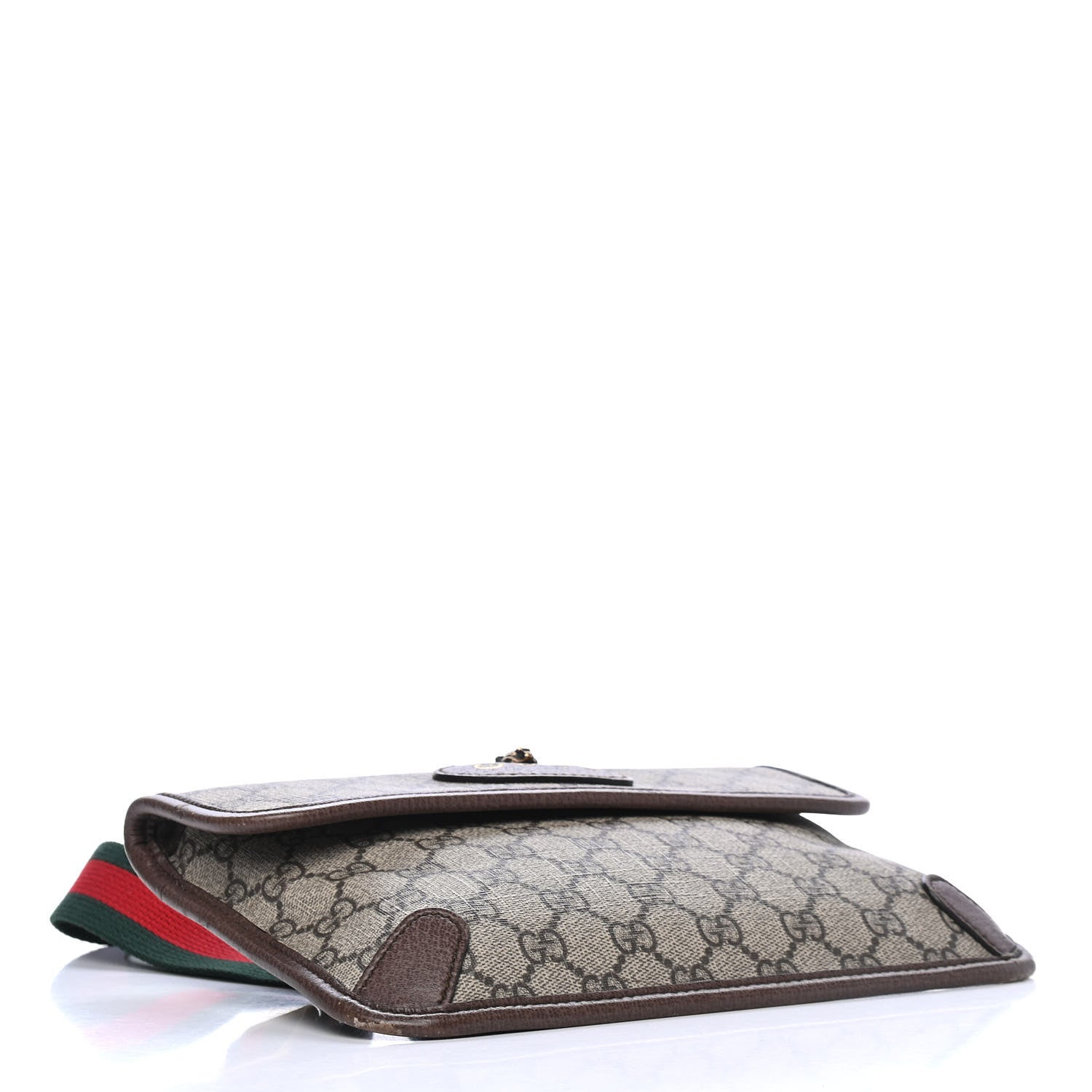 Gucci GG Supreme Monogram Neo Vintage Web Belt Bag Brown 3 of 5