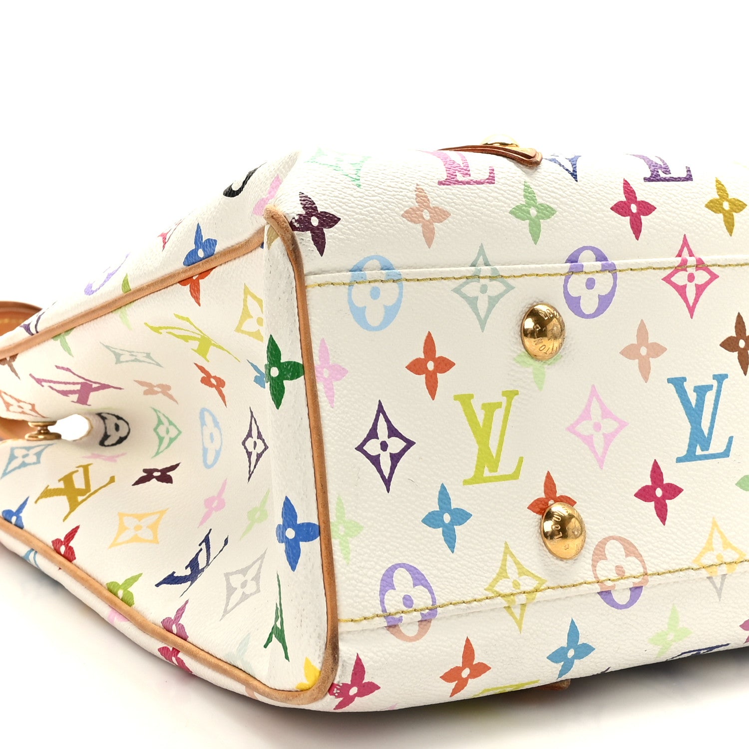 Louis Vuitton Monogram Multicolor Aurelia MM White 7 of 8