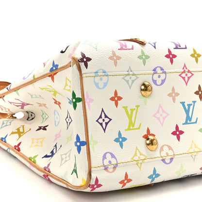 Louis Vuitton Monogram Multicolor Aurelia MM White 7 of 8