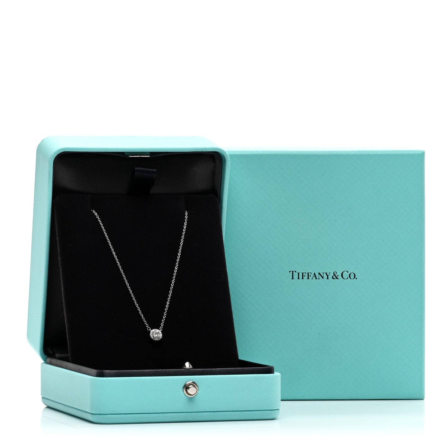 Platinum Diamond .22ct Soleste Pendant Necklace