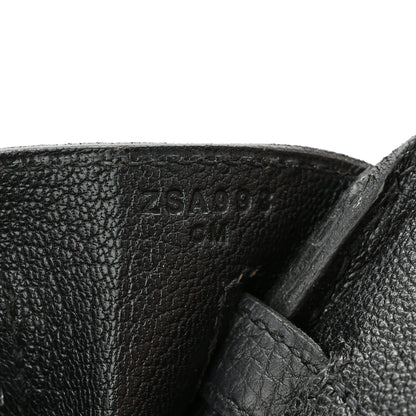 Hermes Togo Birkin 25 Black 7 of 11