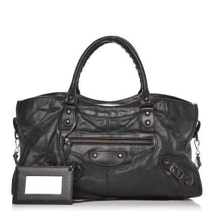 Balenciaga Agneau Classic Hardware Part Time Anthracite 1 of 9