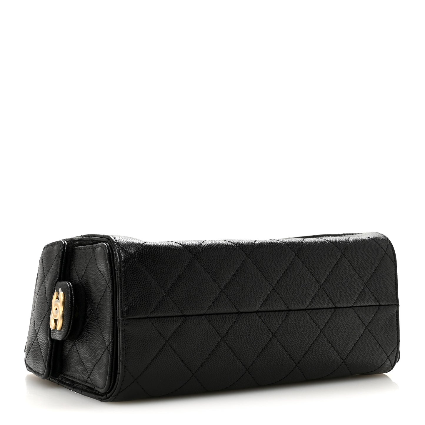 Caviar Quilted Mini Chanel 25 Handbag Black
