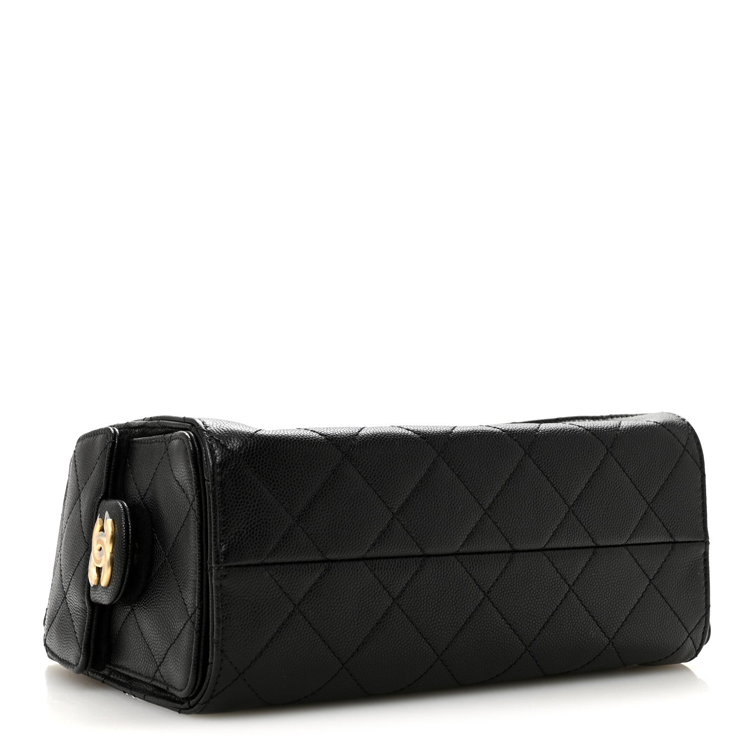 Chanel Caviar Quilted Mini Chanel 25 Handbag Black 4 of 11