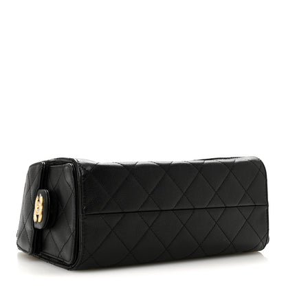 Chanel Caviar Quilted Mini Chanel 25 Handbag Black 4 of 11