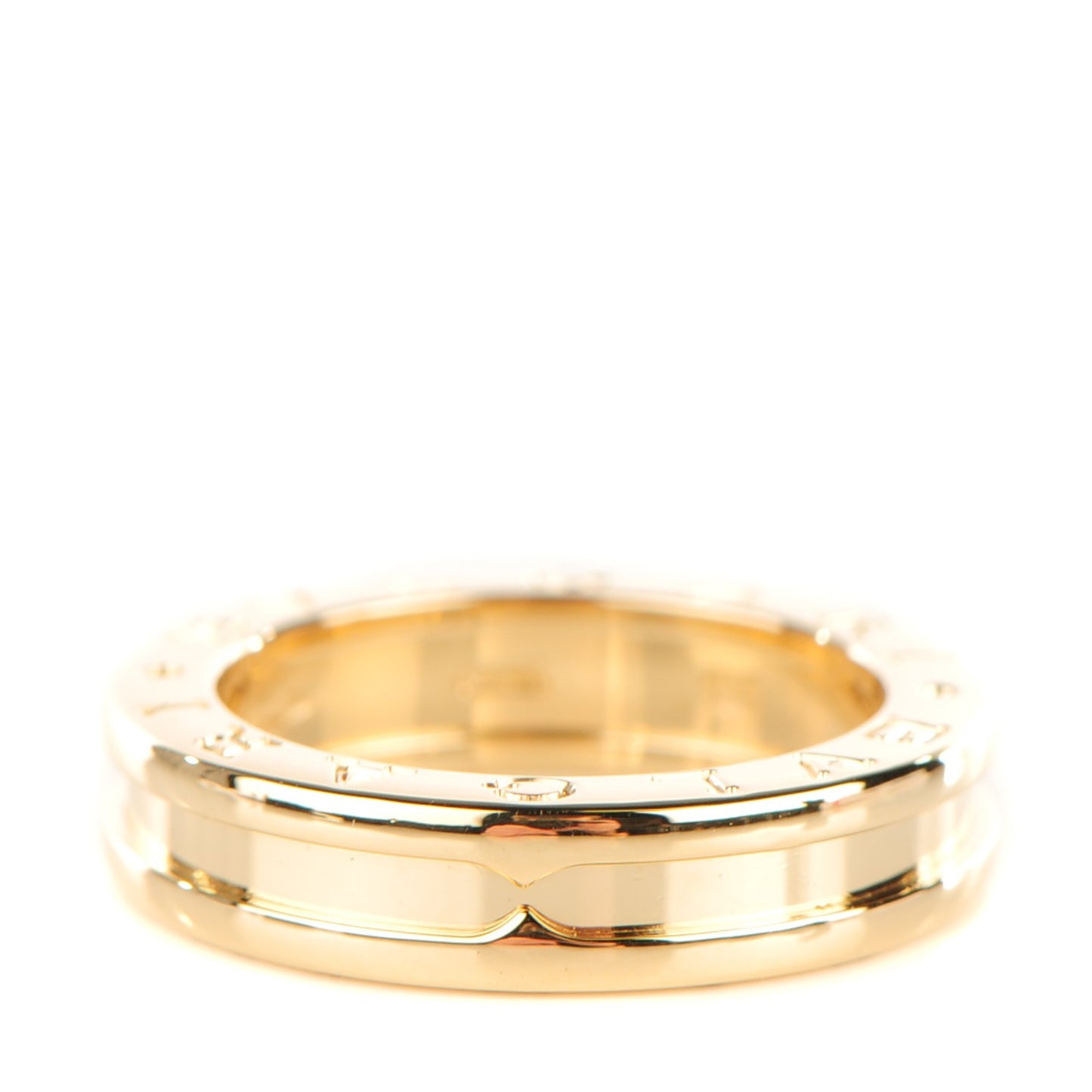 18K Yellow Gold B.Zero1 One-Band Ring 51 5.75