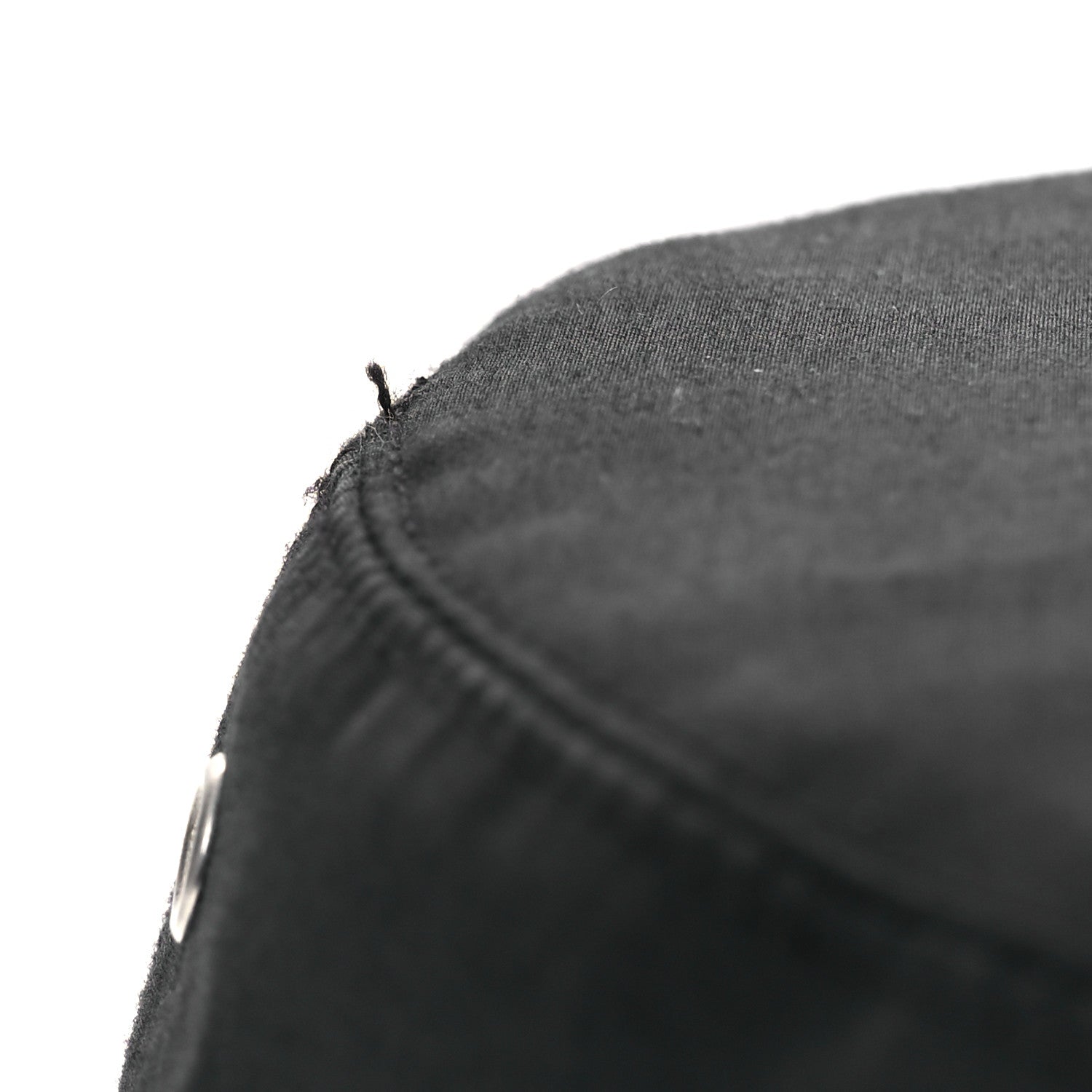 Christian Dior Polyester Cotton Oblique Teddy-D Brim Bucket Hat 58 Black 9 of 9