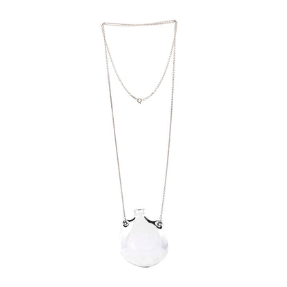 Tiffany Sterling Silver Elsa Peretti Bottle Pendant Necklace 2 of 5