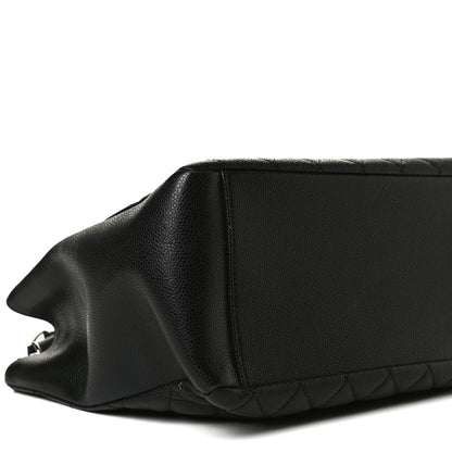 Chanel Caviar Quilted Grand Shopping Tote GST Black 6 of 14