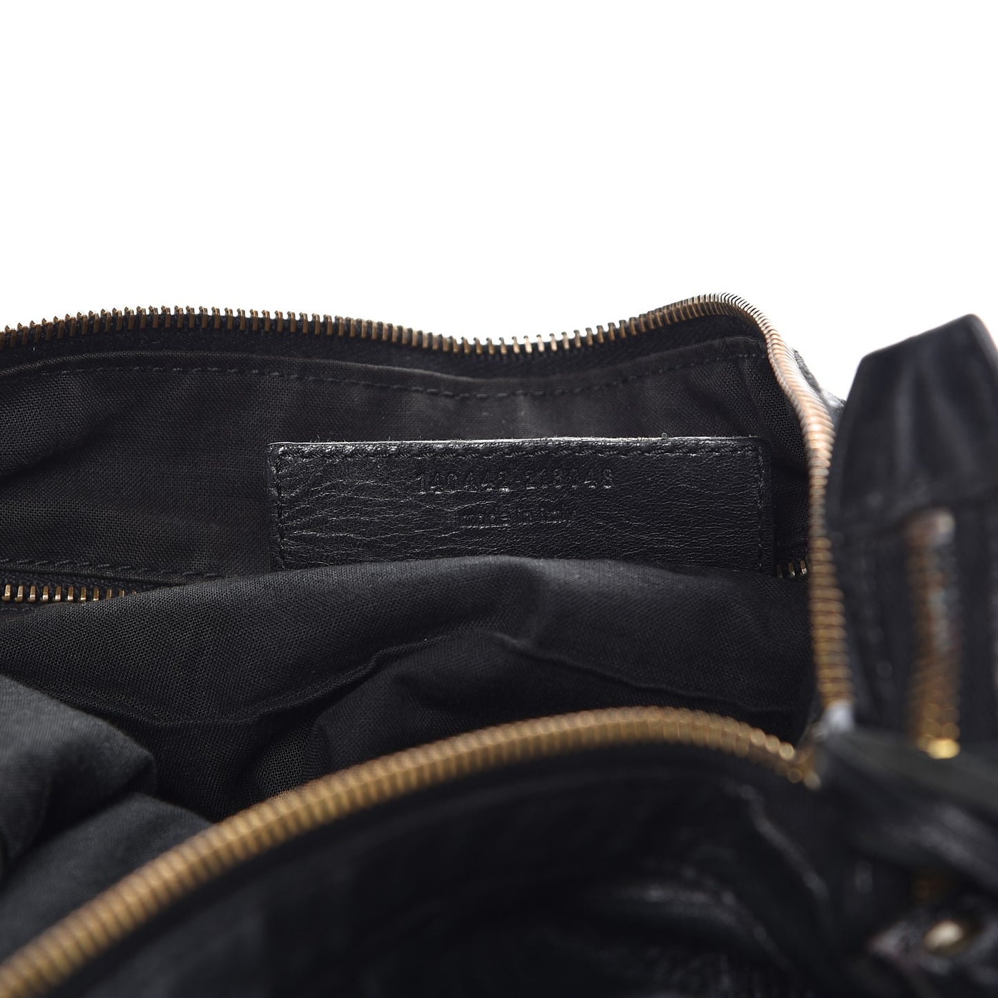Agneau Classic Hardware Day Hobo Black