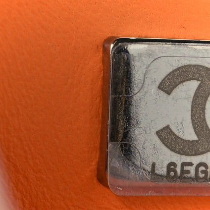 Chanel Lambskin Quilted Mini Rectangular Flap Orange 8 of 11