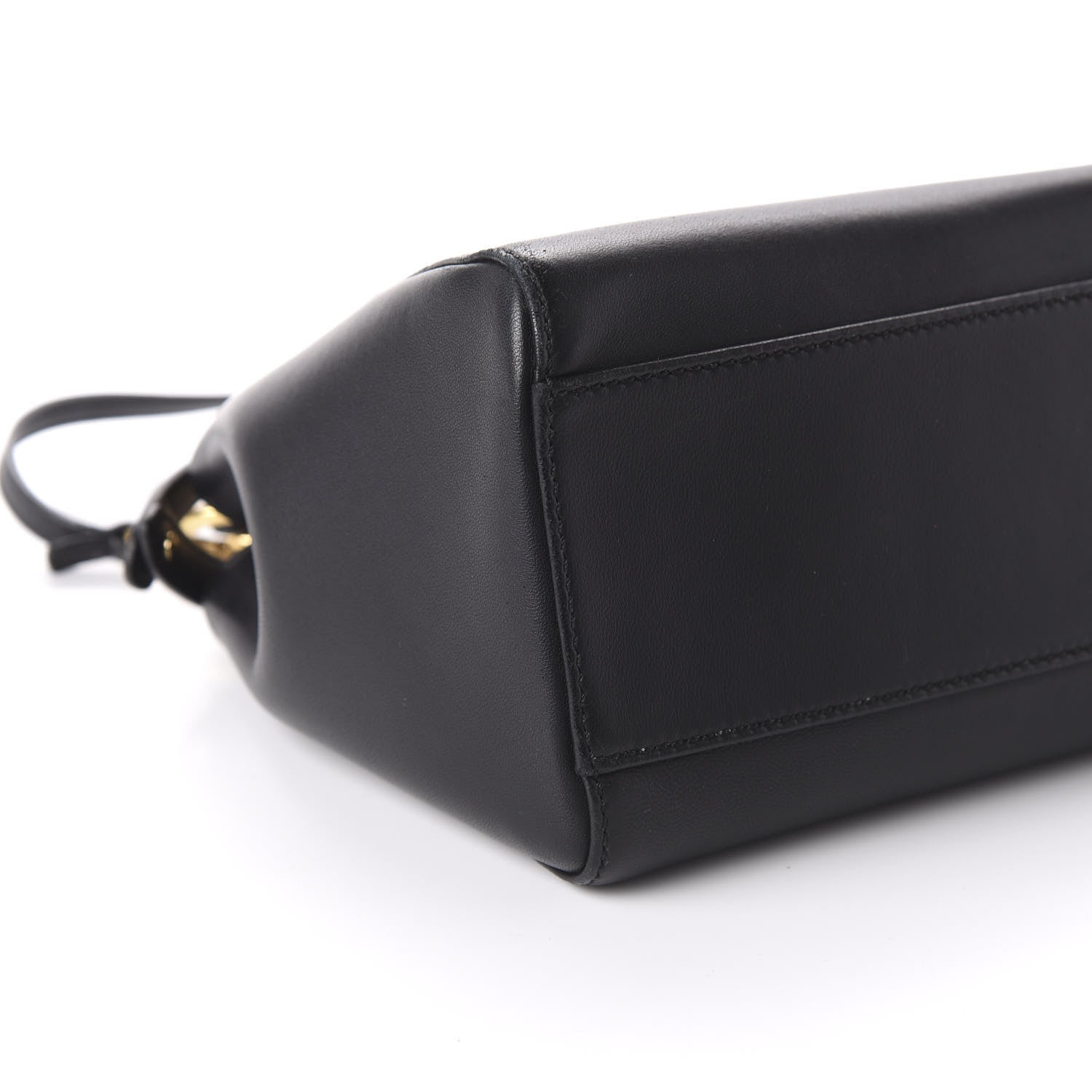Fendi Nappa Mini Peekaboo Iconic Satchel Black 6 of 7