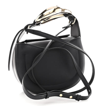 Chloe Small Grain Calfskin Kiss Bag Black 3 of 9