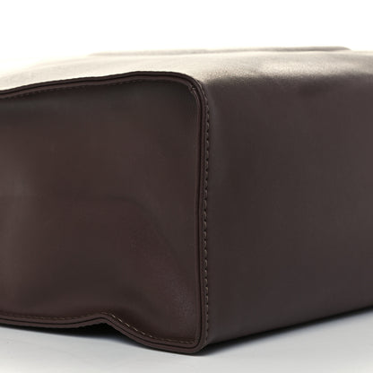 Telfar Vegan Leather Medium Shopping Bag Chocolate 10 of 11