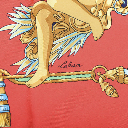 Hermes Silk Hommage A Charles Garnier Architecte De L'Opera De Paris Scarf 90 4 of 5