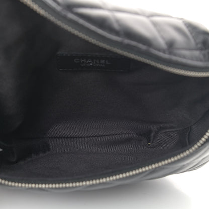 Chanel Calfskin Quilted Waist Belt Bag Black 4 of 4