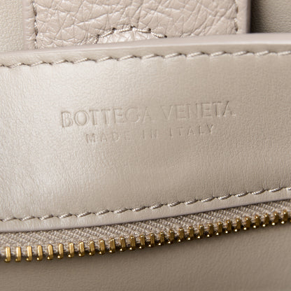Bottega Veneta Ostrich Mini Andiamo Shoulder Bag Limestone 7 of 10