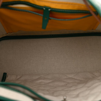 Goyard Goyardine Calfskin Alpin MM Backpack Green 5 of 9
