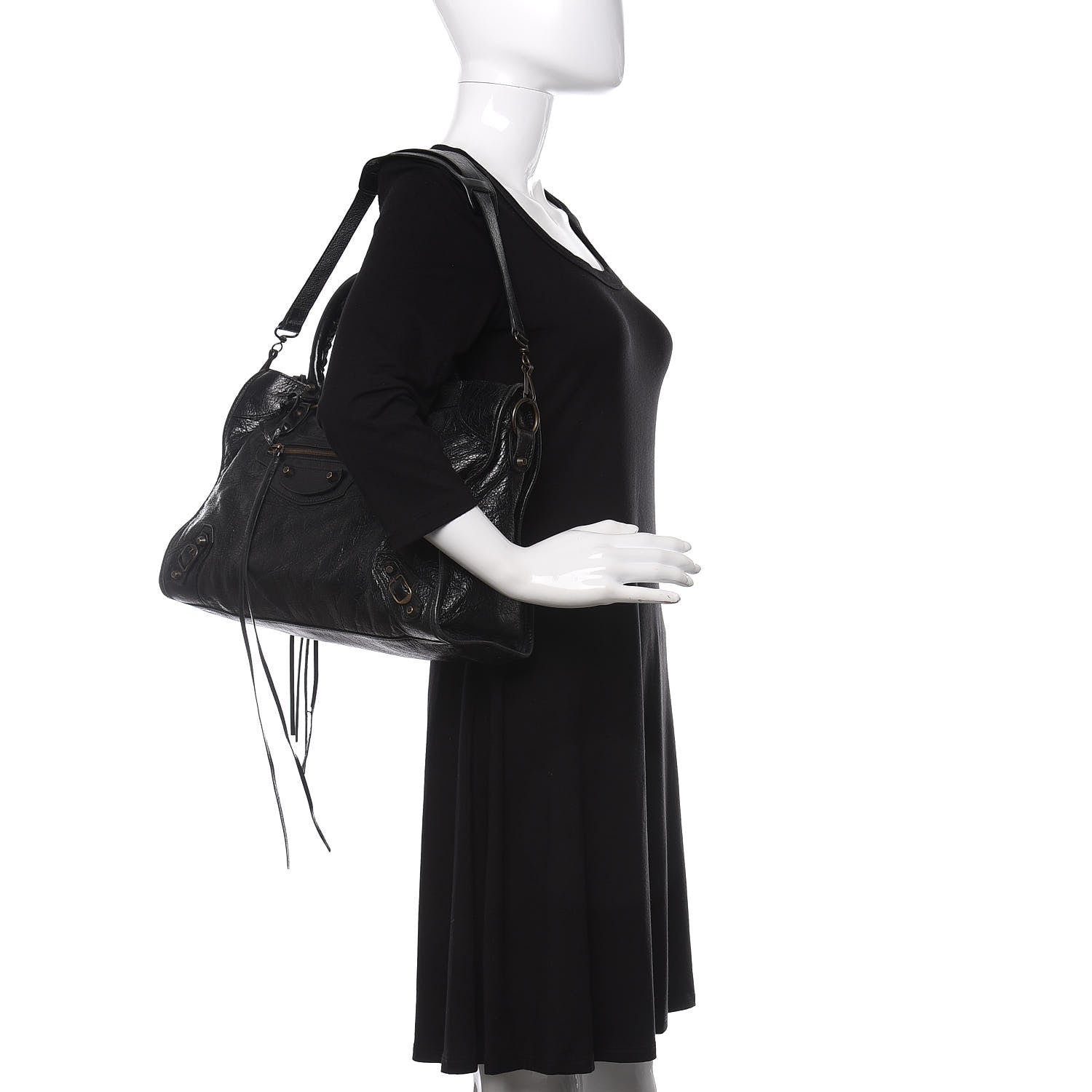 Balenciaga Agneau Classic Hardware City Black 2 of 11