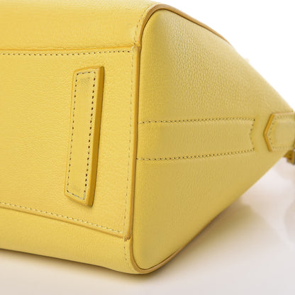 Givenchy Sugar Goatskin Mini Antigona Yellow 12 of 16