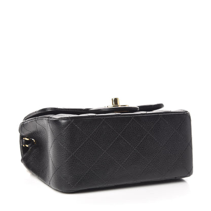 Chanel Caviar Quilted Mini Square Flap Black 4 of 11