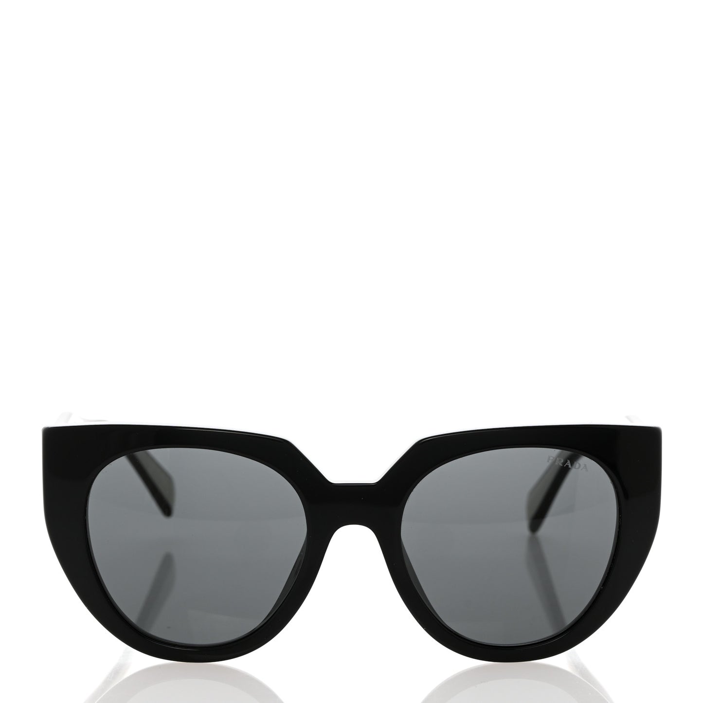 Acetate Sunglasses SPR 14W Black White