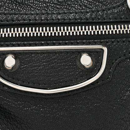 Balenciaga Chevre Gold Metallic Edge Hardware Mini City Black 8 of 11