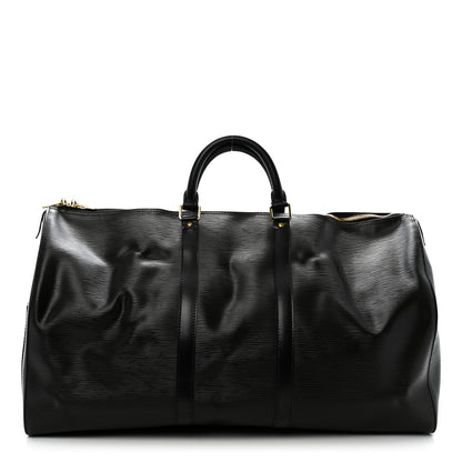 Louis Vuitton Epi Keepall 55 Black 1 of 13