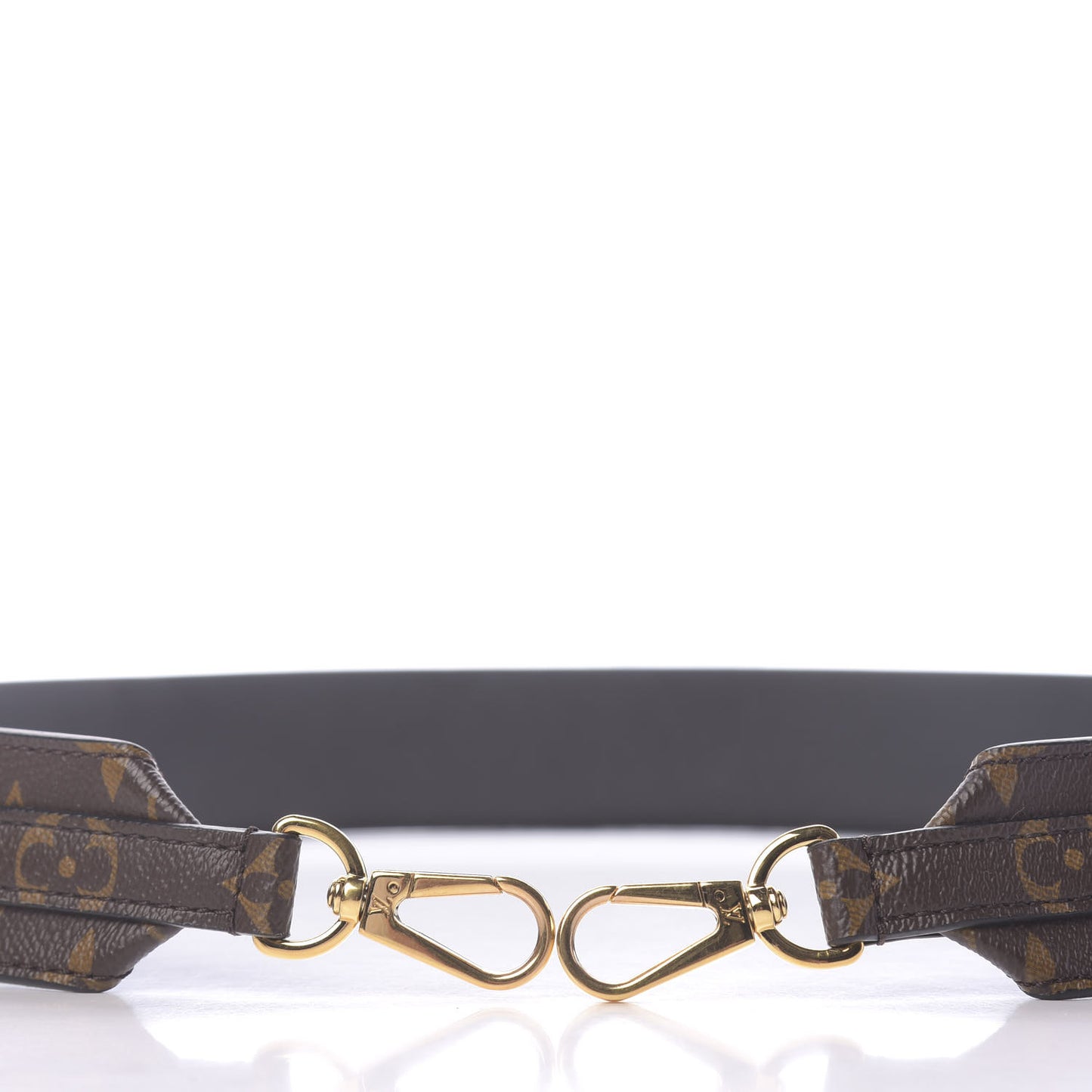 Monogram Bandouliere Shoulder Strap Black
