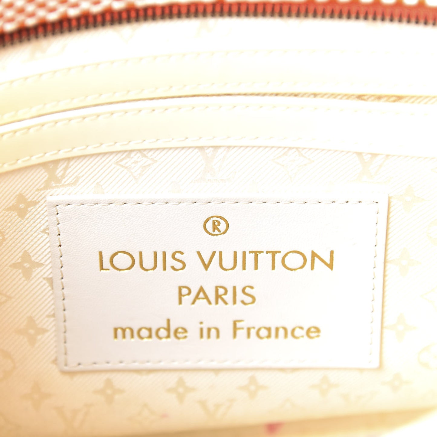 Woven Street Shopper PM Orange