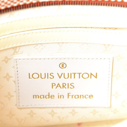 Louis Vuitton Woven Street Shopper PM Orange 8 of 13