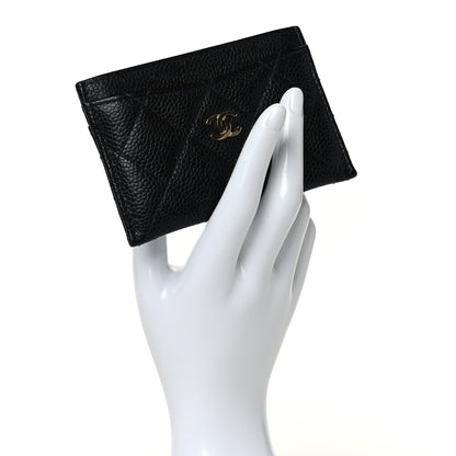 Chanel Caviar Quilted Card Holder Black 2 of 9