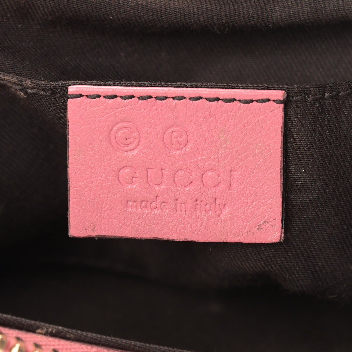 Guccissima Half Moon Hobo Sushi Pink