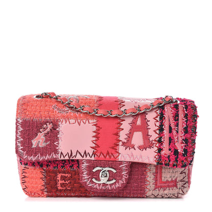 Chanel Lambskin Tweed Patchwork Medium Single Flap Multicolor 1 of 10