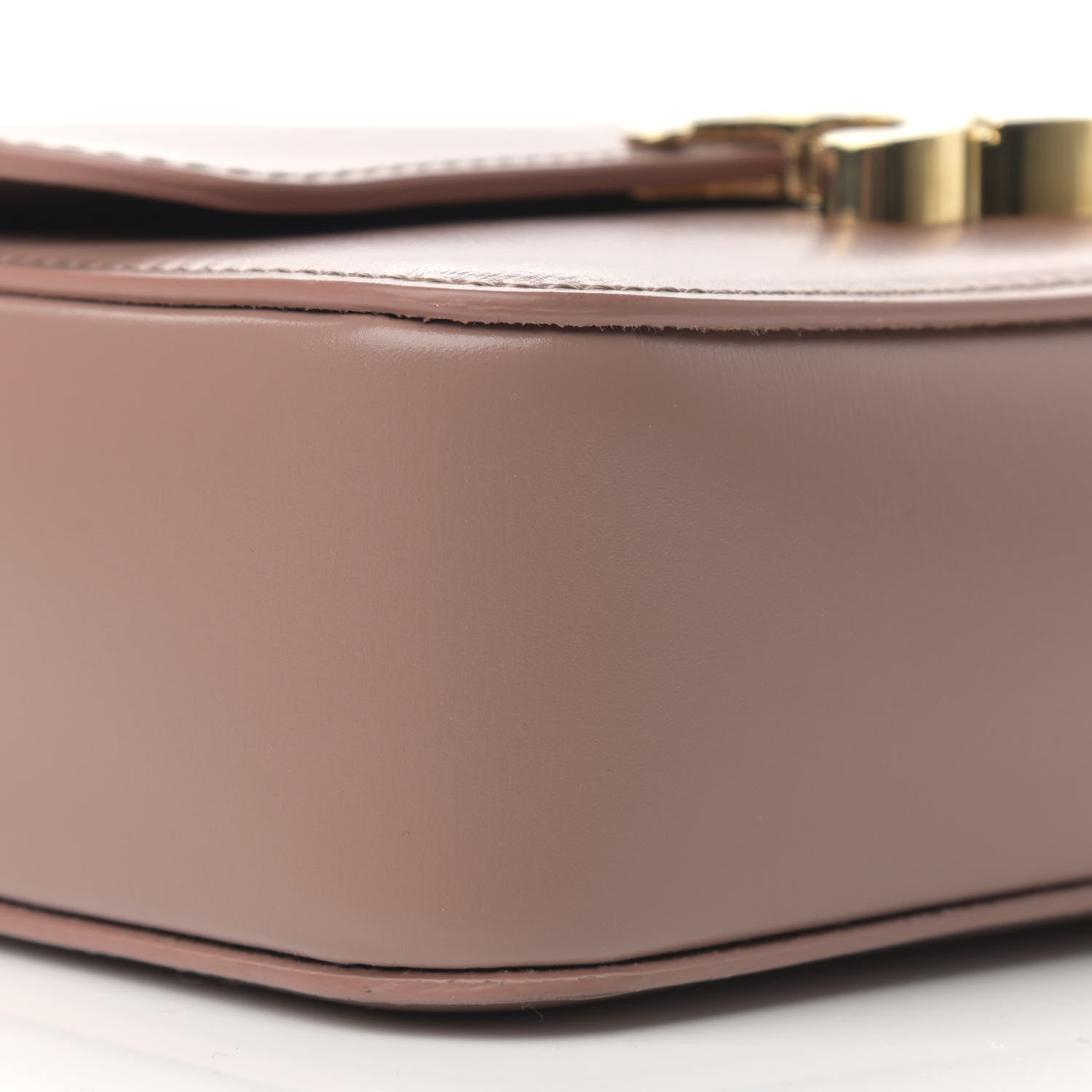 Celine Shiny Calfskin Nano Triomphe Antique Rose 11 of 13