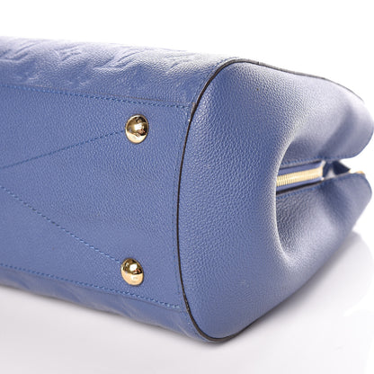 Louis Vuitton Empreinte Montaigne MM Denim 11 of 12