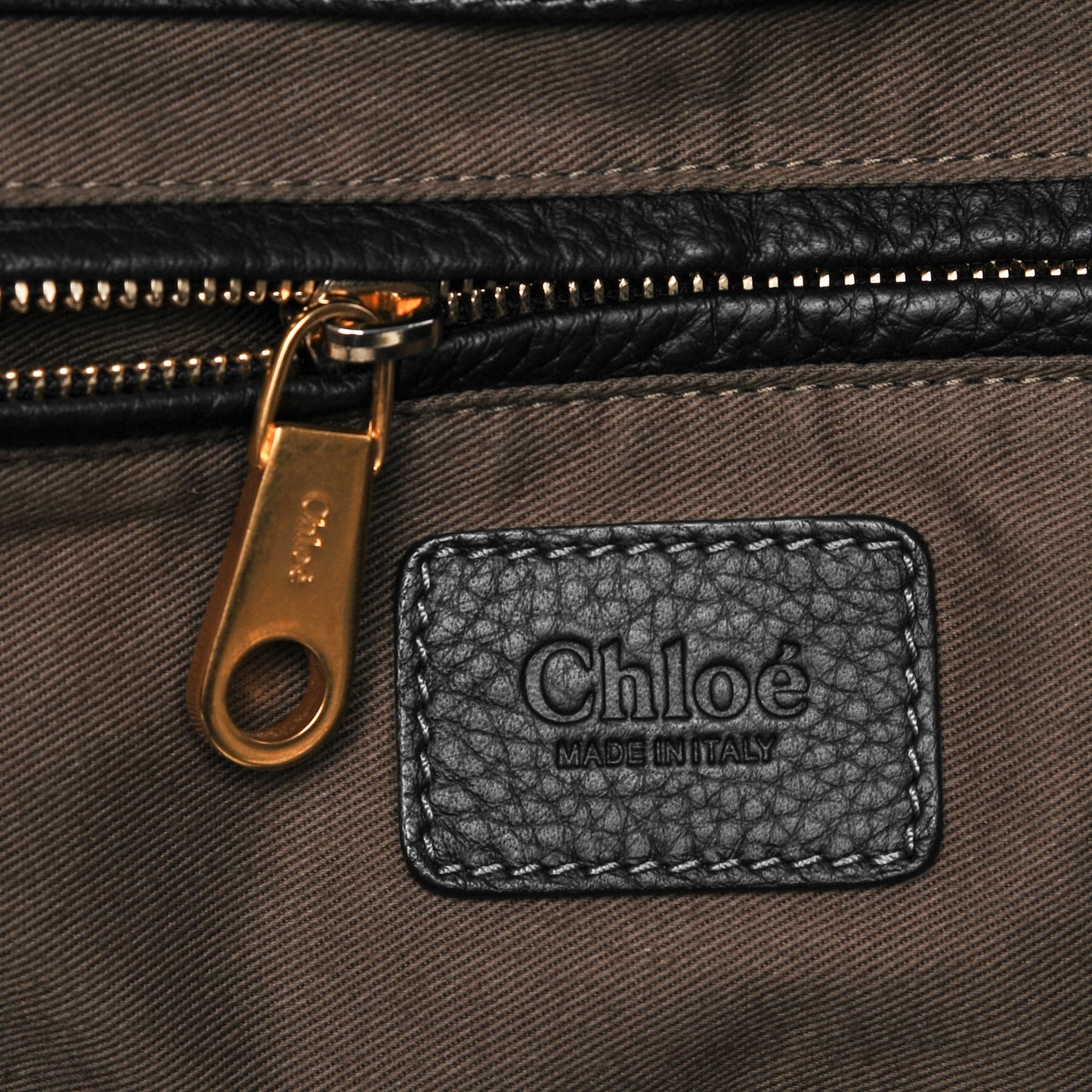 Calfskin Large New Marcie Tote Black