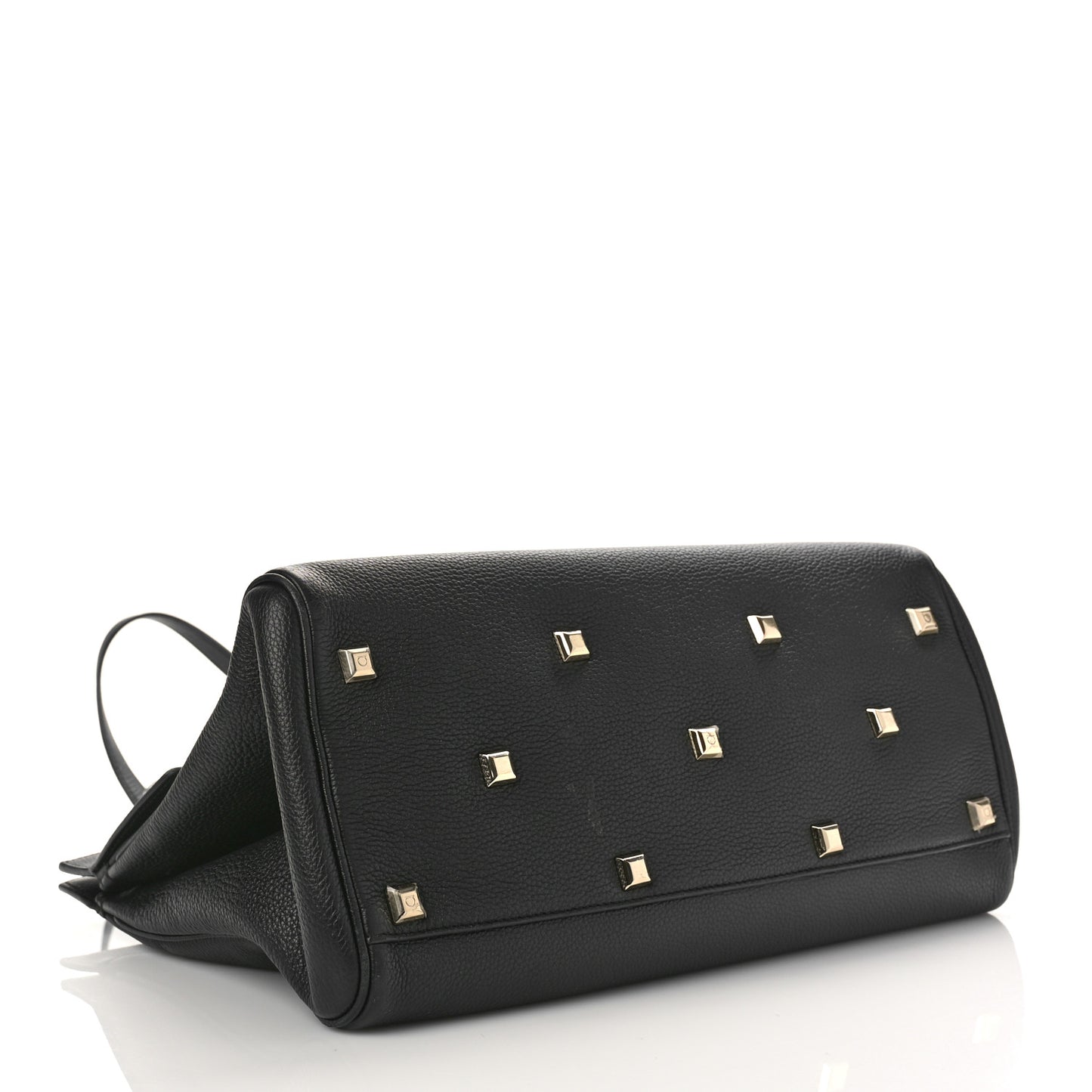 Calfskin Large Studio Bag Black