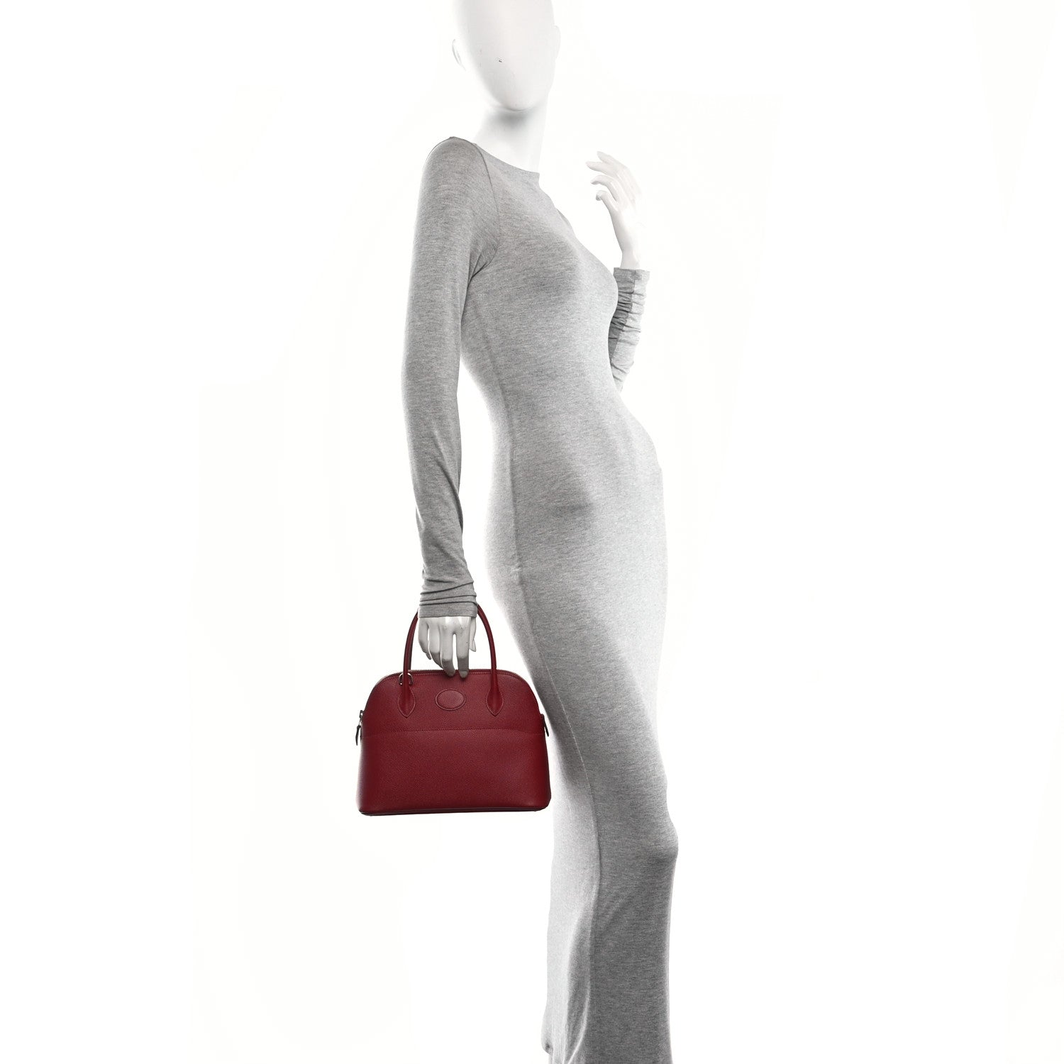 Hermes Epsom Bolide 27 Rouge Grenat 2 of 10