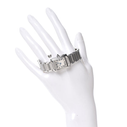 Cartier Stainless Steel 20mm Tank Francaise Quartz Watch 2 of 6