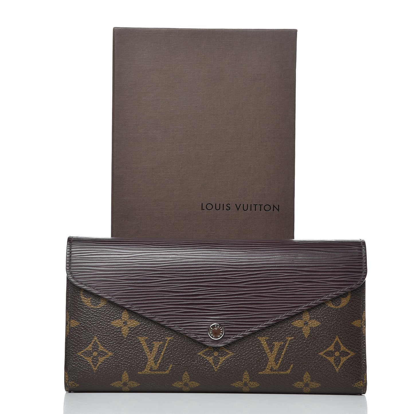 Monogram Epi Marie-Lou Long Wallet Quetsche