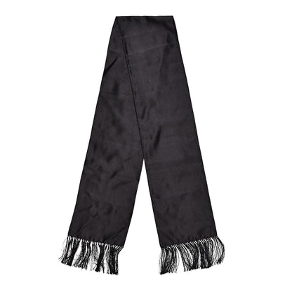 Louis Vuitton Silk Tuxedo Scarf Black 1 of 4
