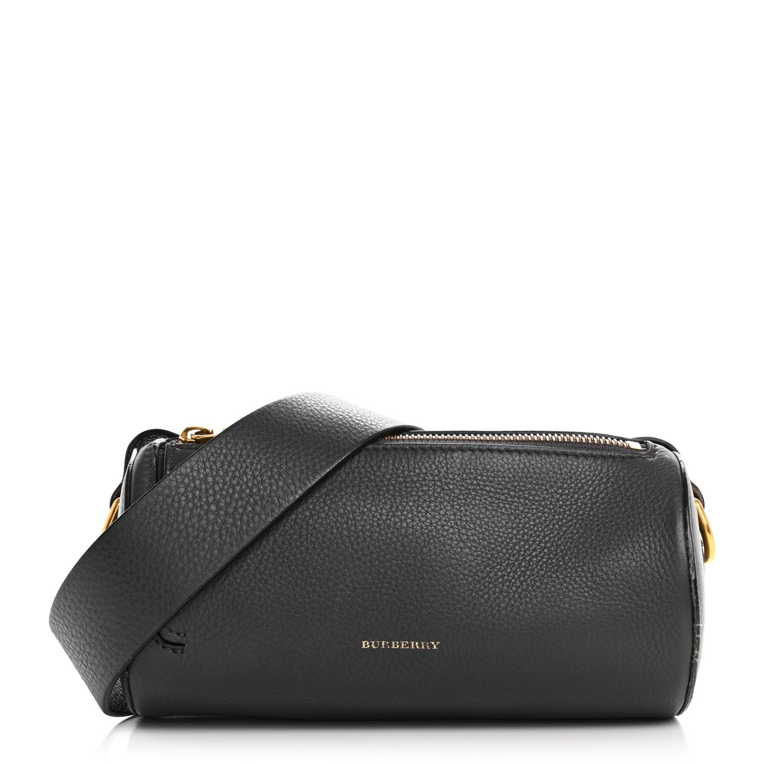 Burberry Calfskin The Barrel Bag Charcoal Grey 1 of 17