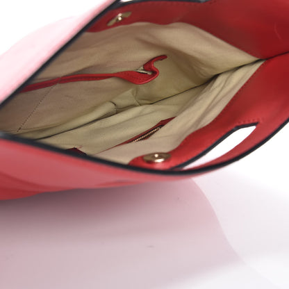 Valentino Garavani Nappa Va Va Voom Fold Over Chain Clutch Rosso Valentino 6 of 10