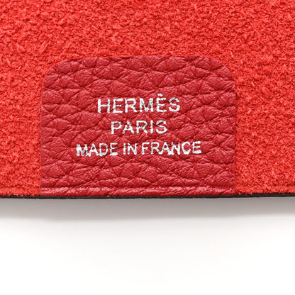 Hermes Togo Ulysse GM Notebook Cover Rouge De Coeur 5 of 7