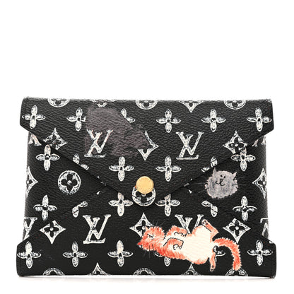 Louis Vuitton Catogram Medium Kirigami Pochette Black 1 of 8